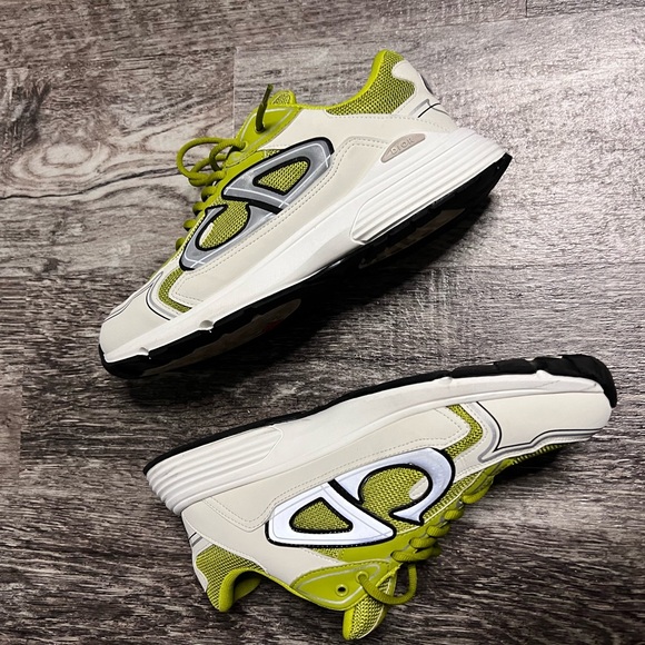Dior B30 Sneakers Lime Green Sz 44__ men’s 10 - Picture 10 of 13